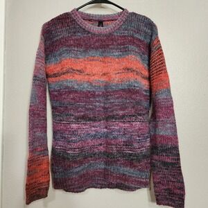 Aeropostale Sweater‎ Women's Size XS Multi Color Ombre Wool Blend Pullover Knit